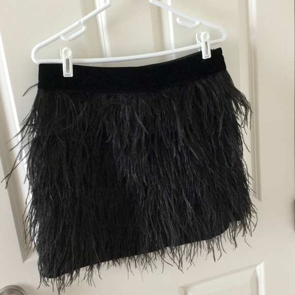 NWOT Sam Edelman feather skirt - Picture 3 of 5